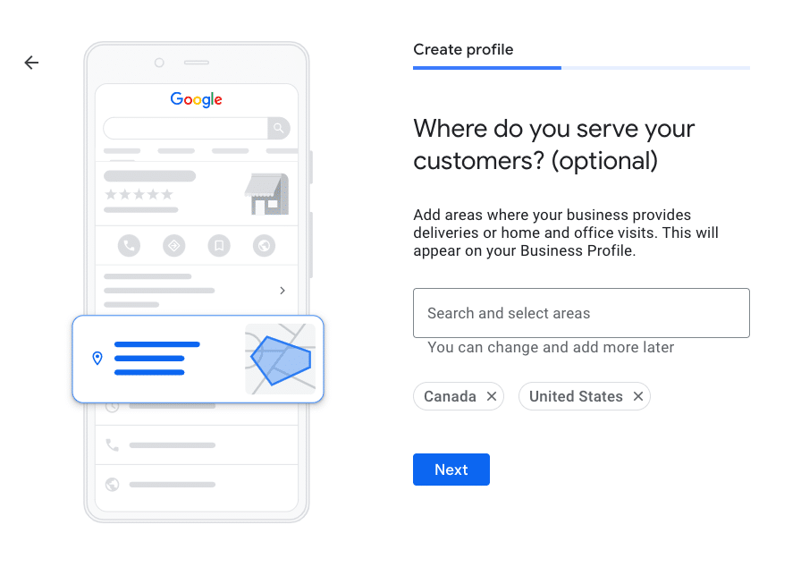 Google My Business Listing